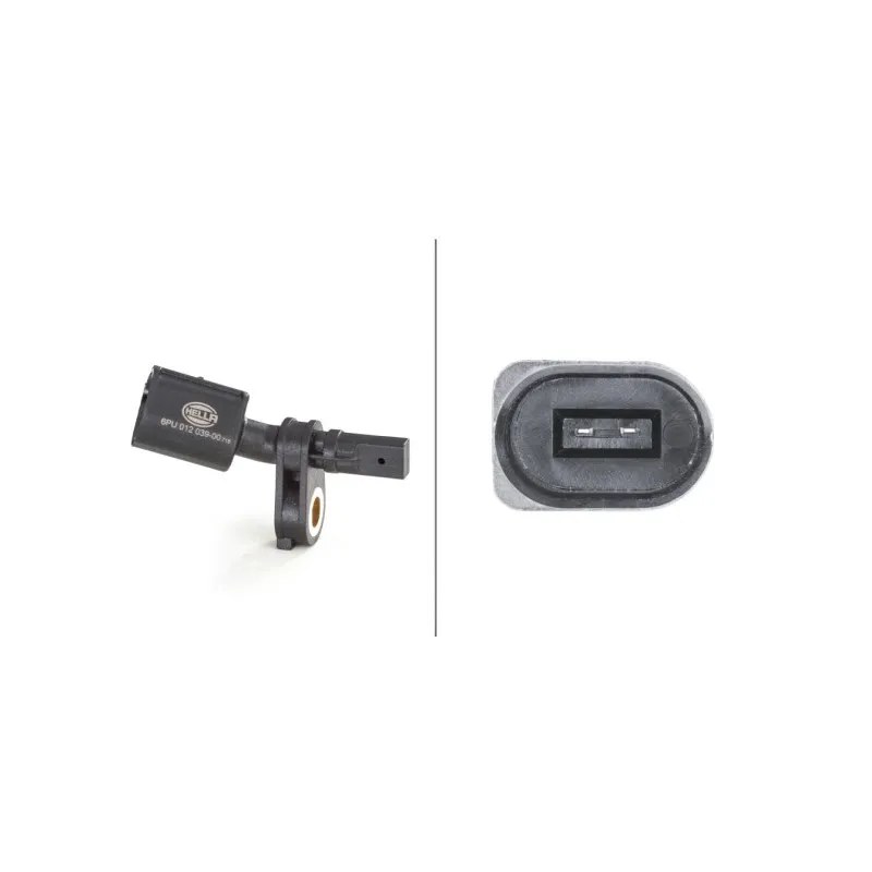 Capteur, vitesse de roue avant droit HELLA 6PU 012 039-001