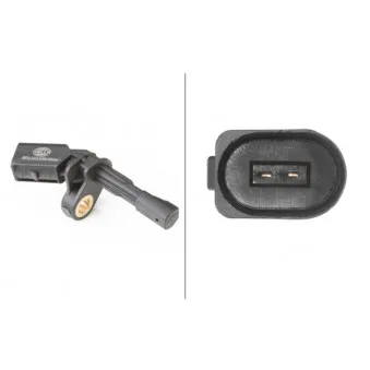 Capteur, vitesse de roue arrière droit HELLA 6PU 012 039-041