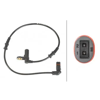 Capteur, vitesse de roue HELLA 6PU 012 039-621