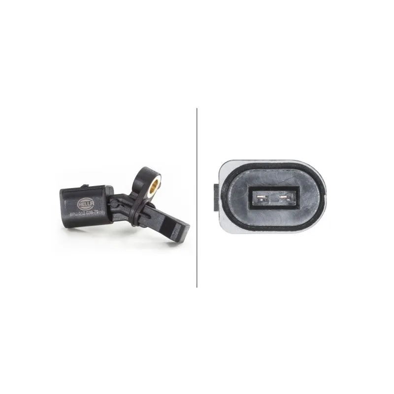 Capteur, vitesse de roue arrière droit HELLA 6PU 012 039-791