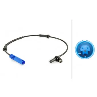 Capteur, vitesse de roue HELLA 6PU 012 806-101
