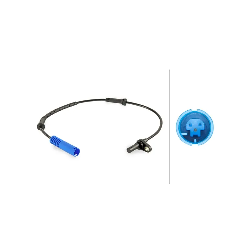 Capteur, vitesse de roue HELLA 6PU 012 806-101