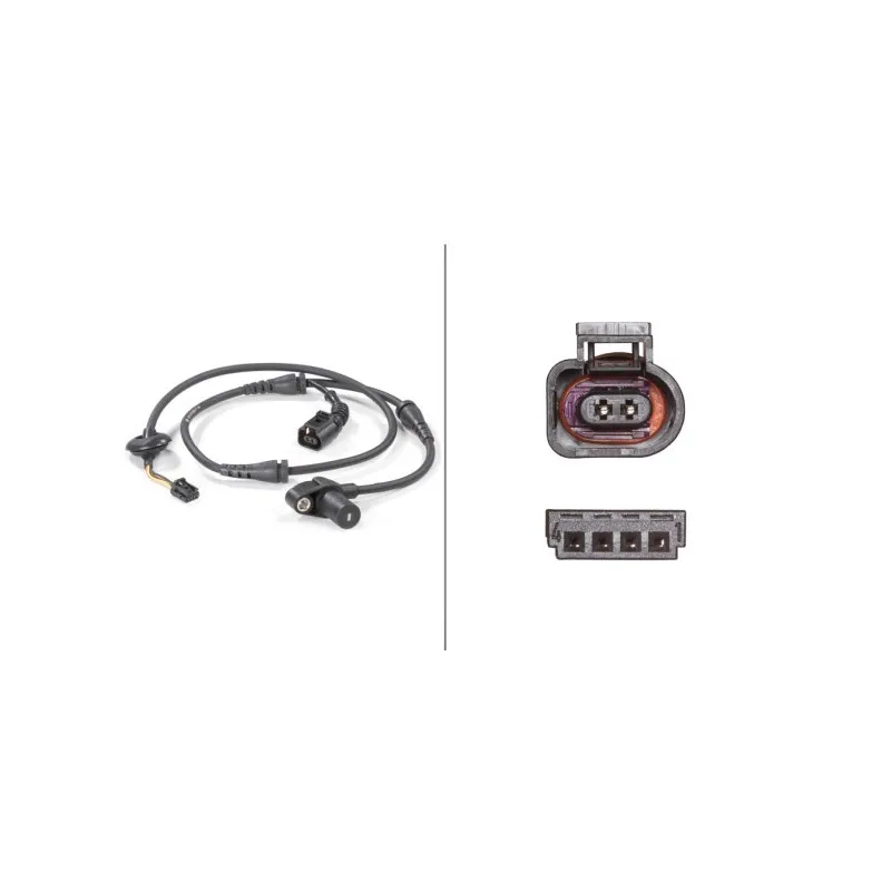 Capteur, vitesse de roue HELLA 6PU 012 806-171