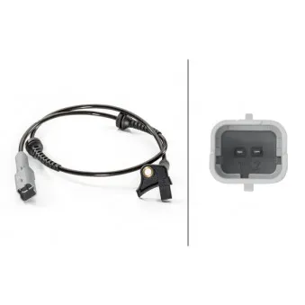 Capteur, vitesse de roue HELLA 6PU 012 806-331