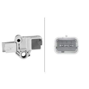 Capteur d'angle, vilebrequin HELLA 6PU 013 122-091