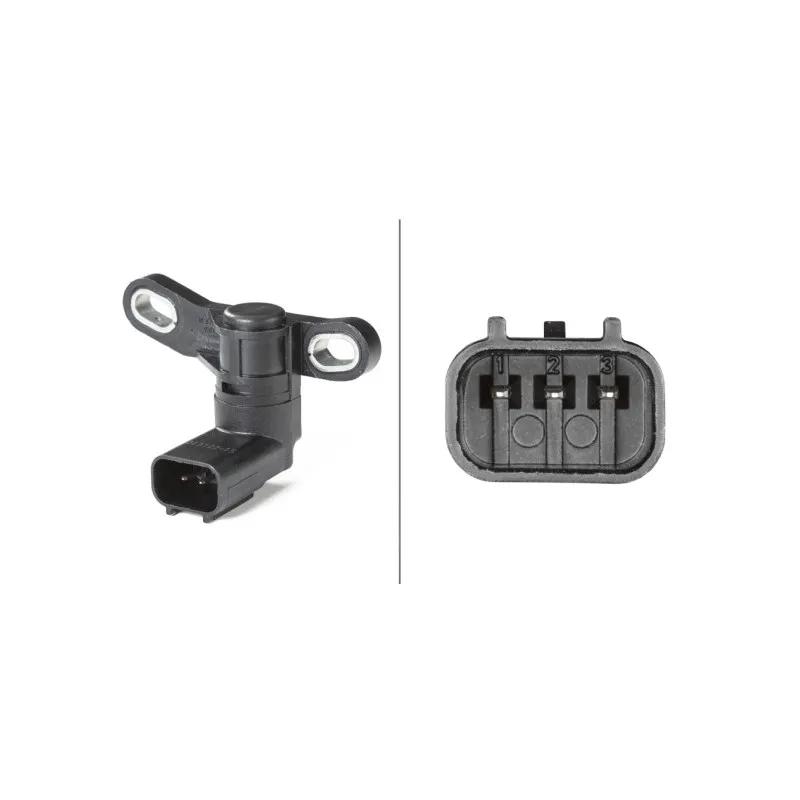 Capteur d'angle, vilebrequin HELLA 6PU 013 122-151