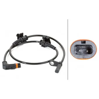 Capteur, vitesse de roue HELLA 6PU 230 040-001