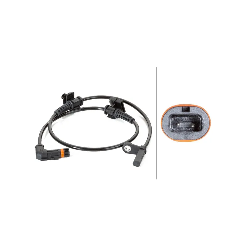 Capteur, vitesse de roue HELLA 6PU 230 040-001