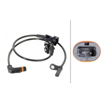 Capteur, vitesse de roue HELLA 6PU 230 040-011