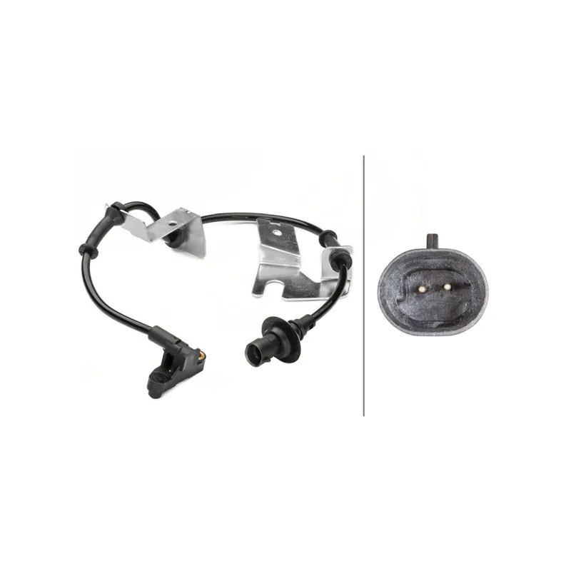 Capteur, vitesse de roue avant droit HELLA 6PU 230 040-021