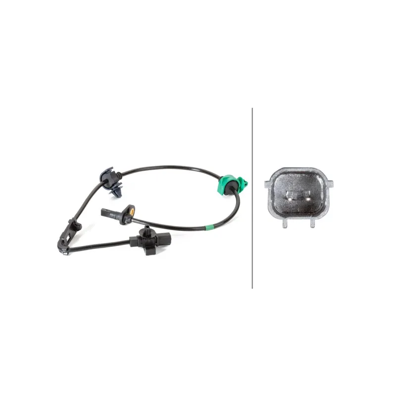 Capteur, vitesse de roue HELLA 6PU 230 040-101