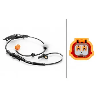 Capteur, vitesse de roue avant droit HELLA 6PU 230 040-121