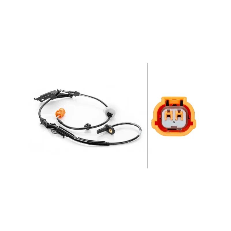 Capteur, vitesse de roue avant droit HELLA 6PU 230 040-121