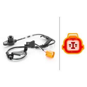 Capteur, vitesse de roue HELLA 6PU 230 040-191