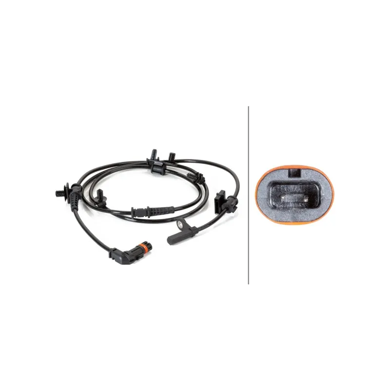 Capteur, vitesse de roue HELLA 6PU 230 040-261