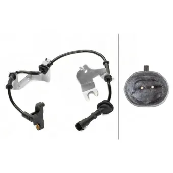 Capteur, vitesse de roue HELLA 6PU 230 040-281