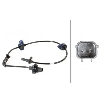 Capteur, vitesse de roue avant droit HELLA 6PU 230 040-301