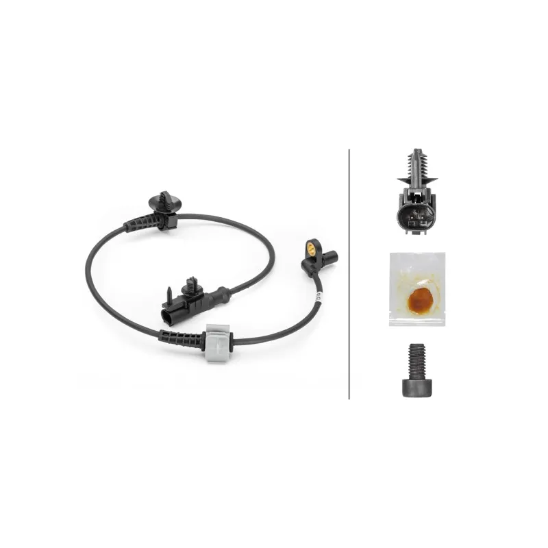 Capteur, vitesse de roue HELLA 6PU 230 040-421