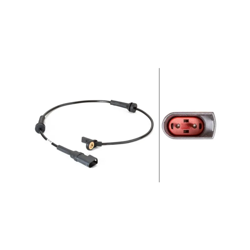 Capteur, vitesse de roue HELLA 6PU 230 040-481