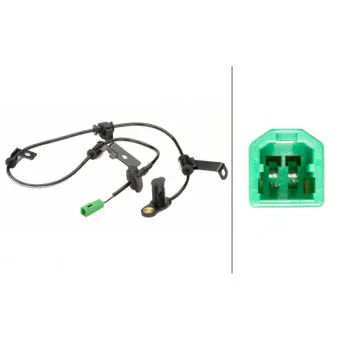 Capteur, vitesse de roue HELLA 6PU 230 040-621