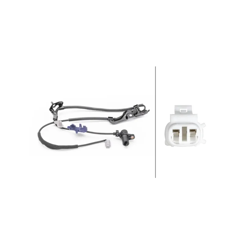 Capteur, vitesse de roue HELLA 6PU 230 040-691