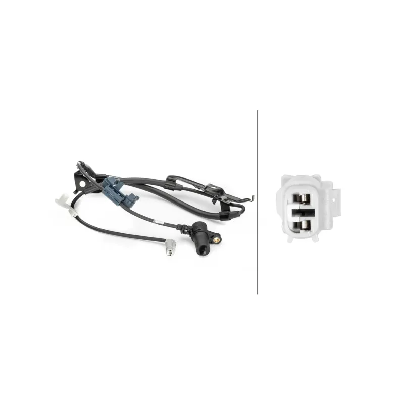 Capteur, vitesse de roue HELLA 6PU 230 040-731