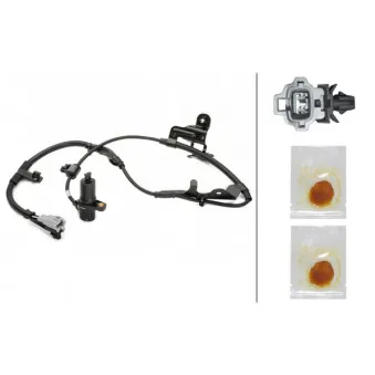 Capteur, vitesse de roue HELLA 6PU 230 040-751