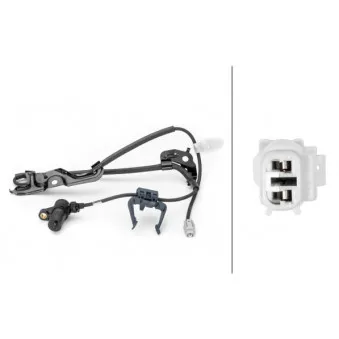 Capteur, vitesse de roue HELLA 6PU 230 040-771