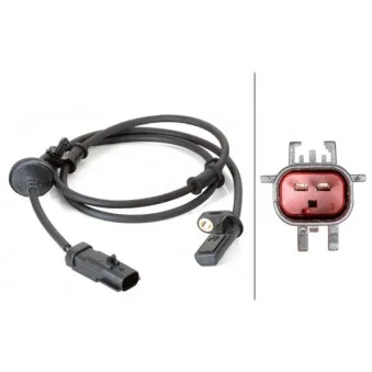 Capteur, vitesse de roue HELLA 6PU 230 040-811