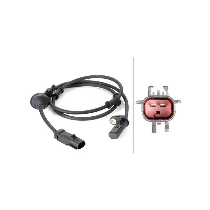 Capteur, vitesse de roue HELLA 6PU 230 040-811