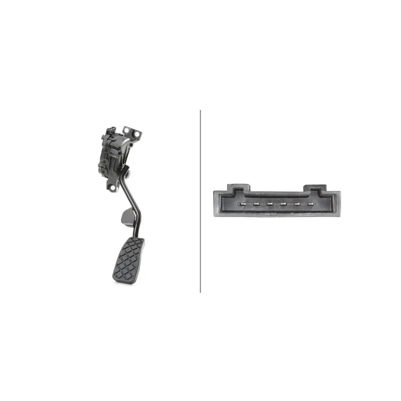 Capteur, position d'accelerateur HELLA 6PV 008 026-701