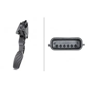 Capteur, position d'accelerateur HELLA 6PV 009 978-761