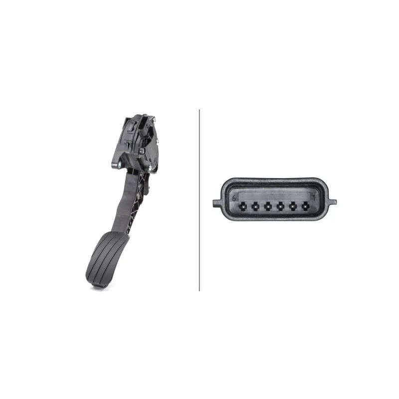 Capteur, position d'accelerateur HELLA 6PV 009 978-781