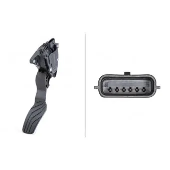 Capteur, position d'accelerateur HELLA 6PV 009 978-801