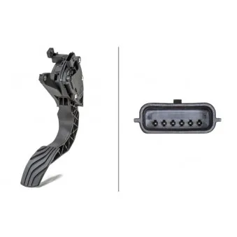 Capteur, position d'accelerateur HELLA