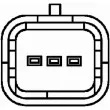 Capteur, position du papillon HELLA 6PX 008 476-401 - Visuel 2