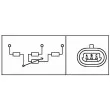 Capteur, position du papillon HELLA 6PX 008 476-451 - Visuel 2