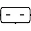 Contacteur, feu de recul HELLA 6ZF 008 621-151 - Visuel 3