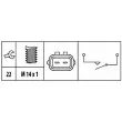 Contacteur, feu de recul HELLA 6ZF 181 612-031 - Visuel 2