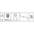 Indicateur de pression d'huile HELLA 6ZL 003 259-131 - Visuel 2