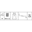Indicateur de pression d'huile HELLA 6ZL 003 259-171 - Visuel 2