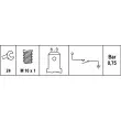 Indicateur de pression d'huile HELLA 6ZL 003 259-481 - Visuel 2
