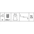 Indicateur de pression d'huile HELLA 6ZL 003 259-641 - Visuel 2