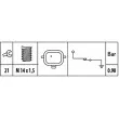 Indicateur de pression d'huile HELLA 6ZL 003 259-901 - Visuel 2