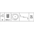 Indicateur de pression d'huile HELLA 6ZL 008 280-041 - Visuel 2