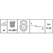 Indicateur de pression d'huile HELLA 6ZL 009 600-081 - Visuel 2
