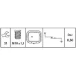 Indicateur de pression d'huile HELLA 6ZL 010 964-011 - Visuel 2