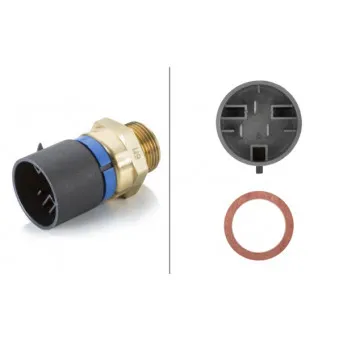 Interrupteur de température, ventilateur de radiateur HELLA 6ZT 007 800-161