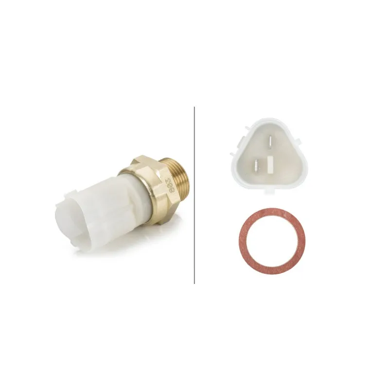 Interrupteur de température, ventilateur de radiateur HELLA 6ZT 007 835-101