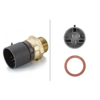 Interrupteur de température, ventilateur de radiateur HELLA 6ZT 007 835-151